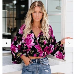 NWT Vici Japanese maple top